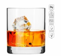 Krosno Belended Whisky Glas 6xTrinkglas Set Gläser  Wassergläser Trinkgläser Glas Saftglas