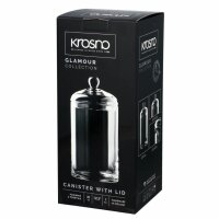 Krosno Servo Line  Collektion Glasschale Canister With LID - 30cm - 2,7 L Vorratsglas