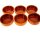 Tonschale 6er Set Güvec Greixonera Tonschale Cazuela Tapas Schale 11,5cm Durchm.