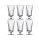 Pasabahce DIAMOND 440186 Wassergläser zum Mokka 120 ml 6er Set