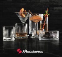Pasabahce Elysia 440437 Gin Cocktail Glas Dessertglas 4er Set