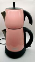 Mulex Teekocher - Tee-Express 2-in-1 Tee- und Wasserkocher pink 1,9l - 2-in-1